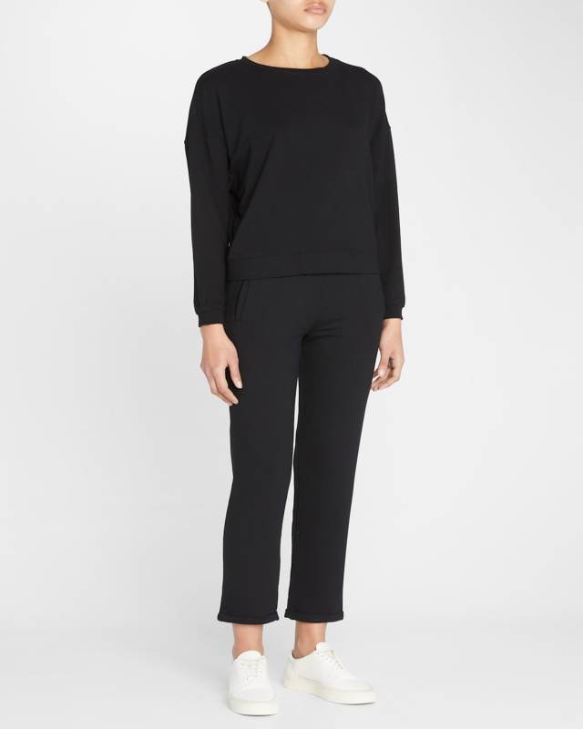 French Terry Crewneck Pullover